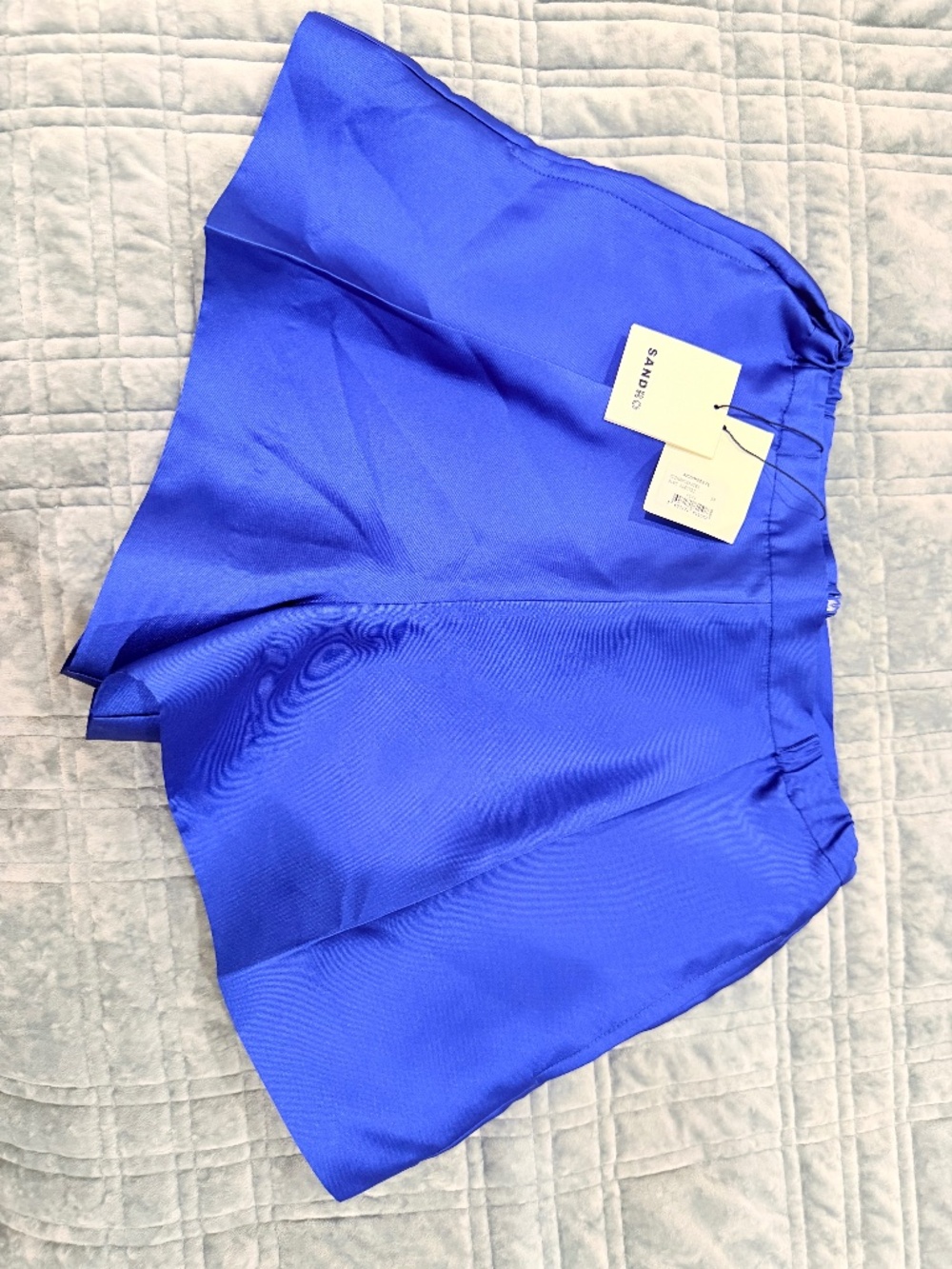 Sandro BNWT High Rise Royal Blue Shorts - FR34/US2